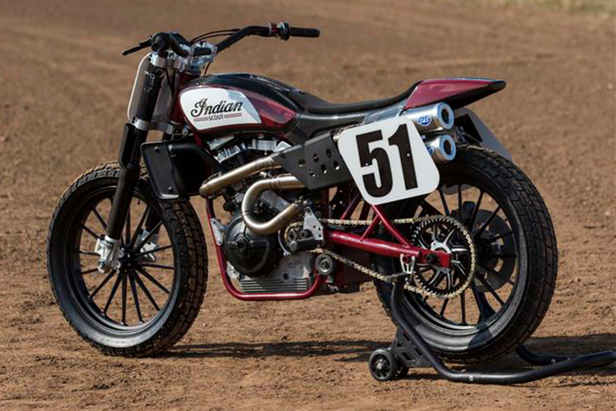 Indian Motorcycle debuts custom hillclimb motorcycle for AMA Pro
